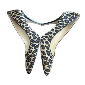 Kate Spade High Heels size 10 stiletto animal print horse hair designer